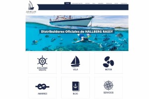 DISEÑO GRÁFICO Y WEB VENTA DE EMBARCACIONES - YACHTS