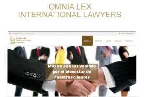 DISEÑO Y PROGRAMACIÓN  WEB OMNIA LEX INTERNATIONAL LAWYERS